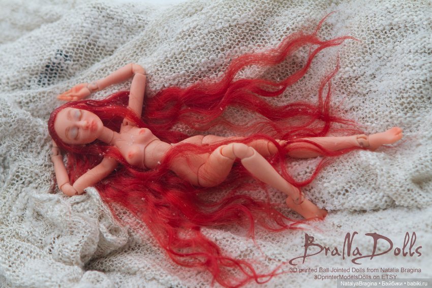 Спящая весна — Авторские шарнирные куклы своими руками: лепка