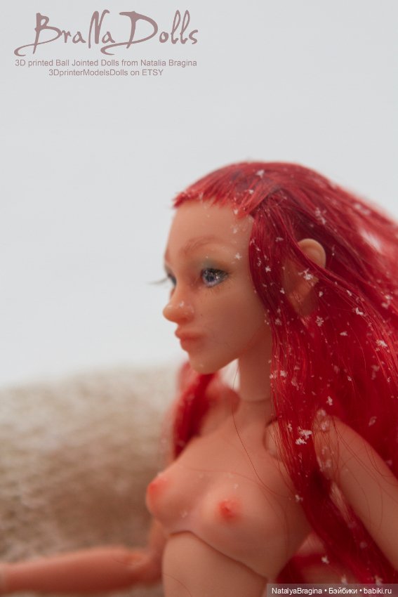 Спящая весна — Авторские шарнирные куклы своими руками: лепка (фото 3)
