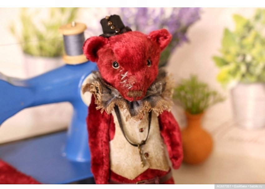 Винтажный Мишка Тедди — Авторские мишки Тедди и друзья: фото (фото 3)