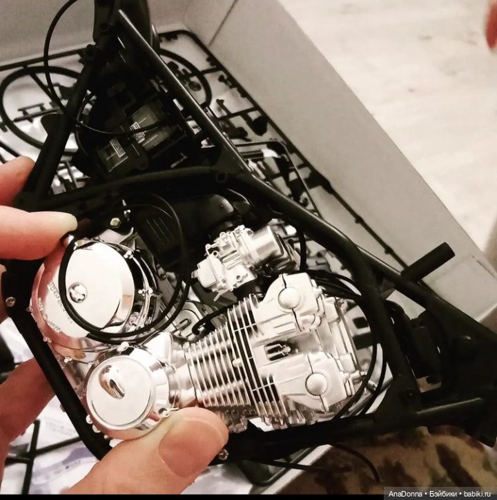 Байк в формате 1/6 — Интересное и необычное: фотоподборки