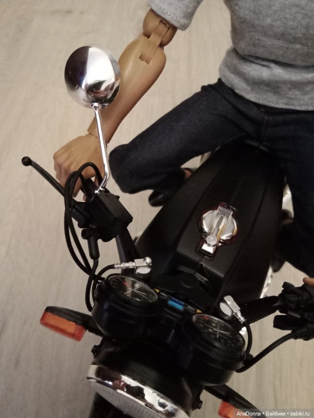 Байк в формате 1/6 — Интересное и необычное: фотоподборки