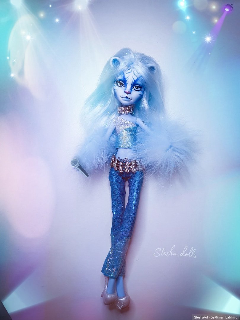 Превращение Эбби в тигрицу ООАК МХ (фото 6)