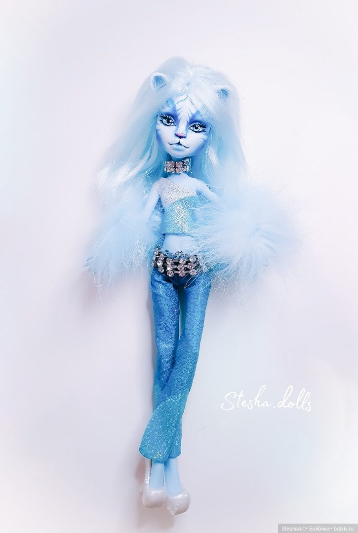 Превращение Эбби в тигрицу ООАК МХ