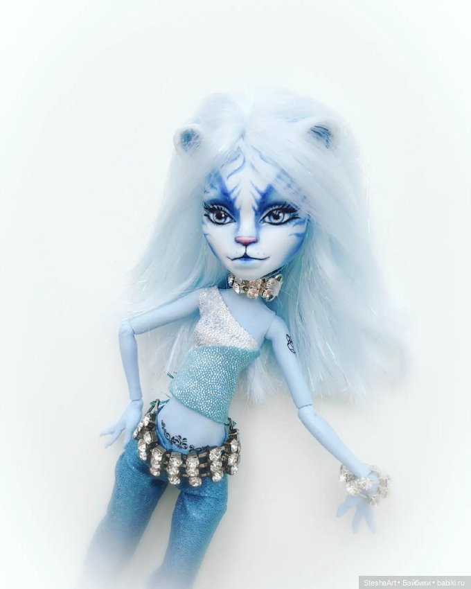 Превращение Эбби в тигрицу ООАК МХ (фото 4)