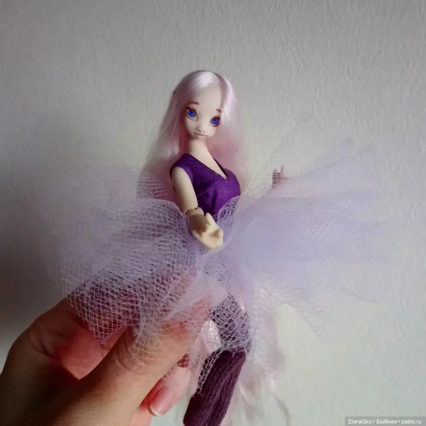 Маленькая эльфочка. Фиалка (фото 5)