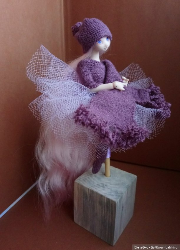 Маленькая эльфочка. Фиалка (фото 3)