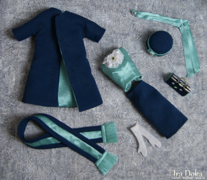 Аутфит для барби🌊Морская волна🌊