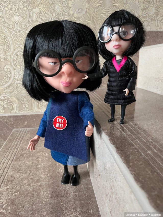 Персона — Кукла Эдна Мод (Edna Mode): Суперсемейка (The Incredibles)