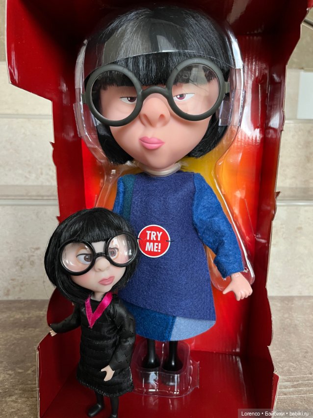 Персона — Кукла Эдна Мод (Edna Mode): Суперсемейка (The Incredibles) (фото 8)