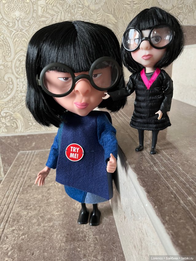 Персона — Кукла Эдна Мод (Edna Mode): Суперсемейка (The Incredibles)