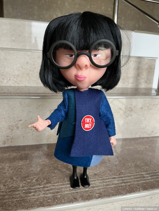 Персона — Кукла Эдна Мод (Edna Mode): Суперсемейка (The Incredibles) (фото 9)