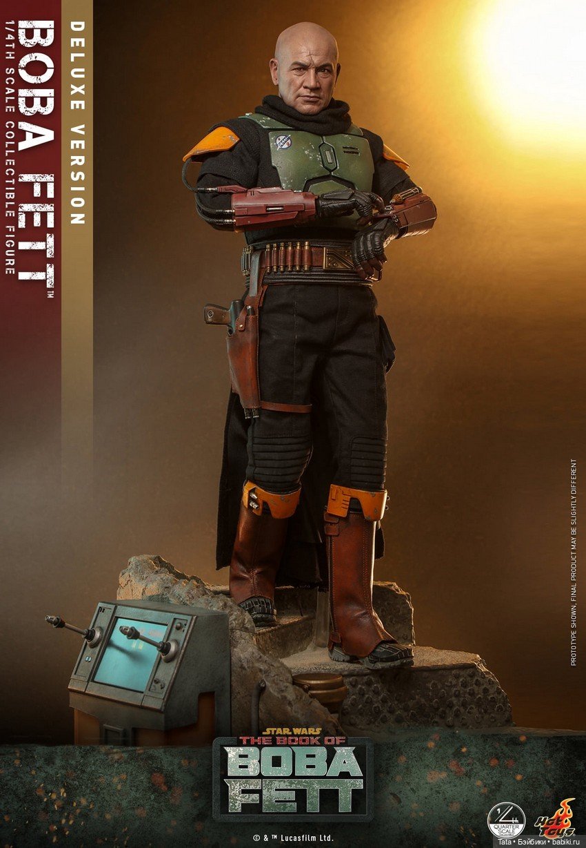 Hot Toys - фигуркf Бобы Фетта в масштабе 1/4 по мотивам сериала «Книга Бобы Фетта» (фото 5)