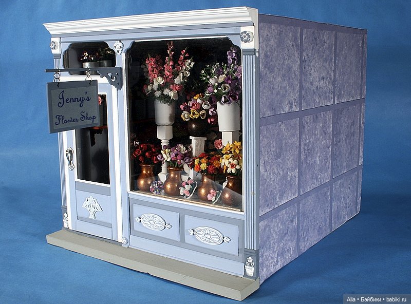 Цветочный магазинчик — Кукольная миниатюра своими руками: еда