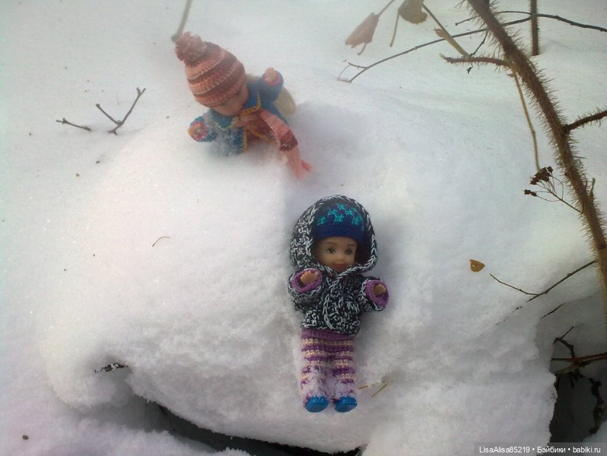 Зимняя прогулка ☃️ — Игровые мини