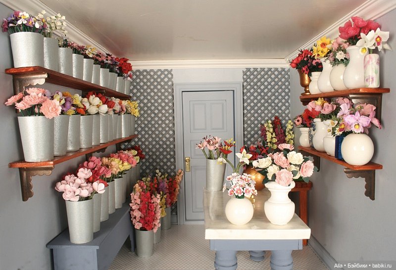 Цветочный магазинчик — Кукольная миниатюра своими руками: еда (фото 2)