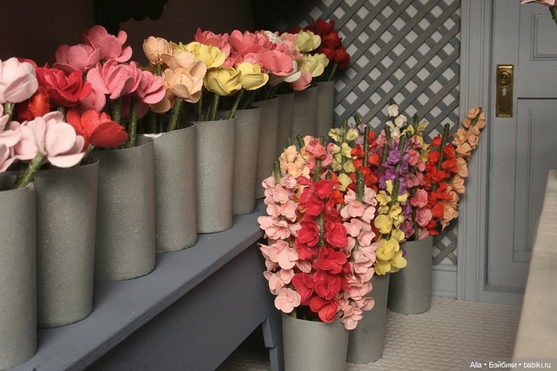 Цветочный магазинчик — Кукольная миниатюра своими руками: еда (фото 10)