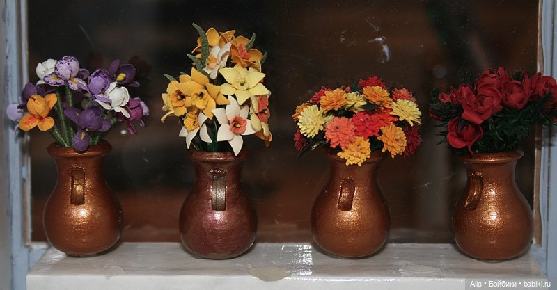 Цветочный магазинчик — Кукольная миниатюра своими руками: еда (фото 9)