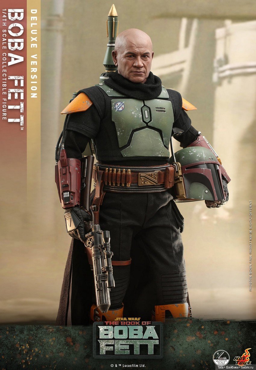 Hot Toys - фигуркf Бобы Фетта в масштабе 1/4 по мотивам сериала «Книга Бобы Фетта» (фото 7)