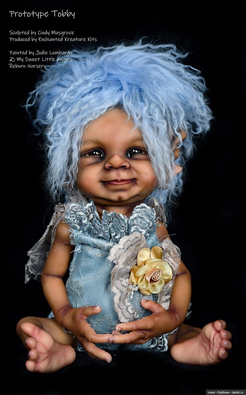 Tobby скульптора Cindy Musgrove, автор прототипа Jodie Lombardo (фото 6)