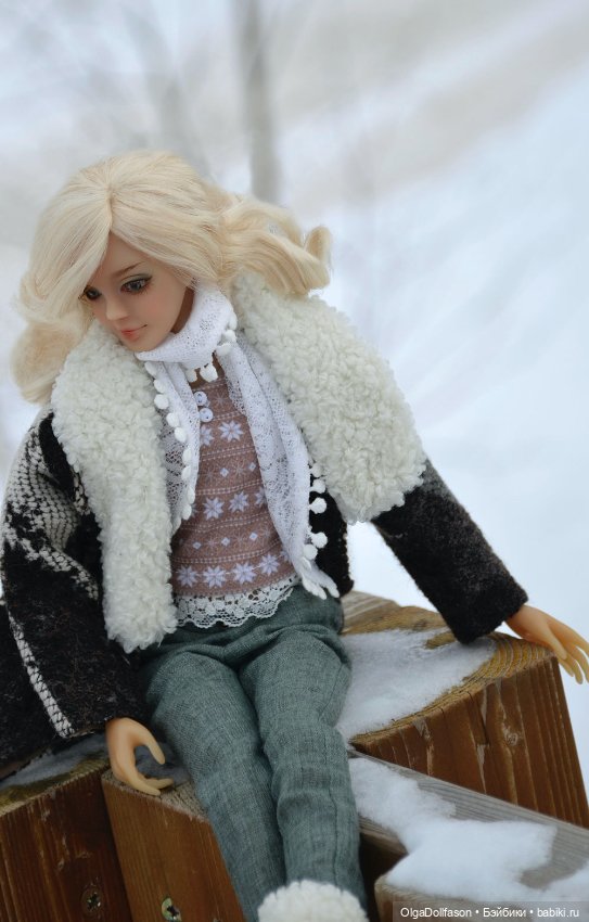 Настюша на зимней прогулке. Mooqla (фото 3)