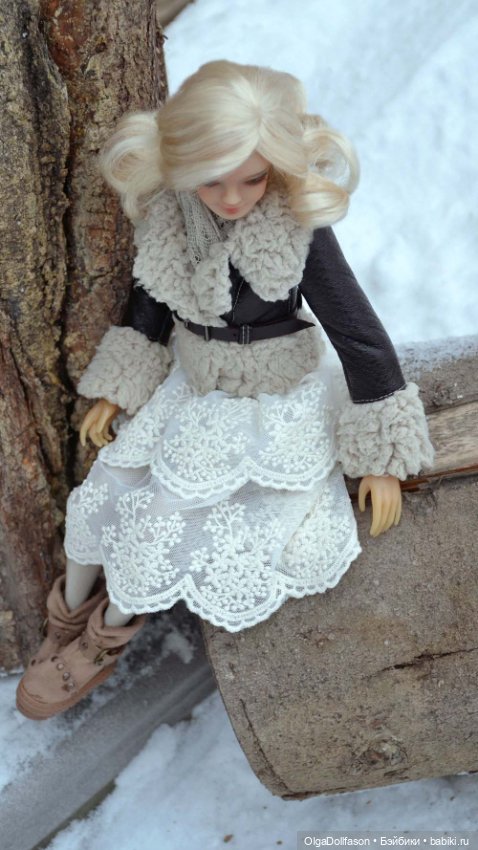 Настюша на зимней прогулке. Mooqla (фото 5)