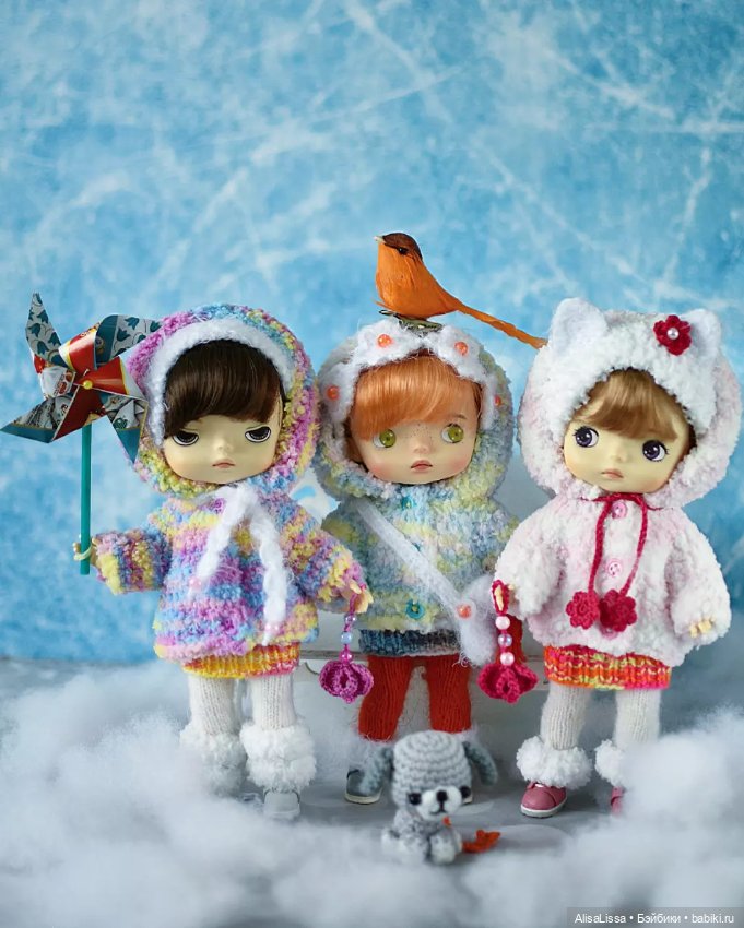 Скоро весна! Прогулочные комплекты для кукол Монст