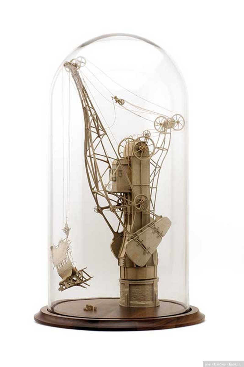 Картонные скульптуры Daniel Agdag (фото 4)