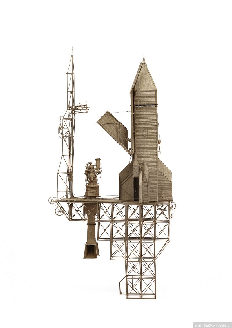 Картонные скульптуры Daniel Agdag (фото 10)