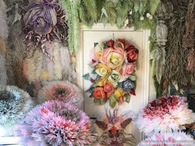 Невероятные бумажные цветы датской художницы