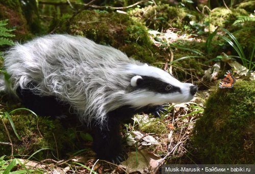 Реалистичные животные из искусственного меха