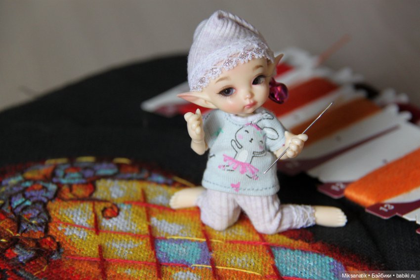 Мои маленькие помощники — Наши хобби и творчество: вышивка