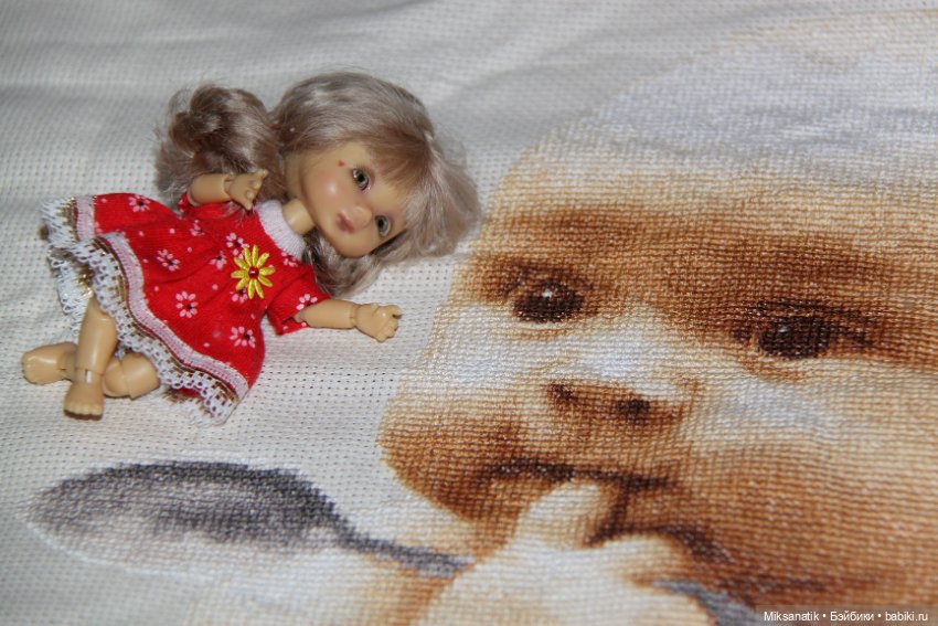 Мои маленькие помощники — Наши хобби и творчество: вышивка