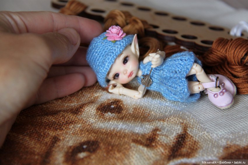 Мои маленькие помощники — Наши хобби и творчество: вышивка (фото 9)