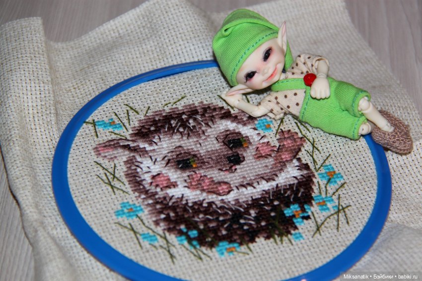 Мои маленькие помощники — Наши хобби и творчество: вышивка