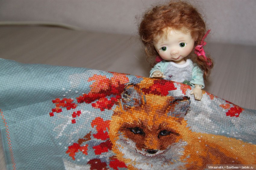 Мои маленькие помощники — Наши хобби и творчество: вышивка (фото 2)