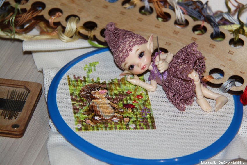 Мои маленькие помощники — Наши хобби и творчество: вышивка