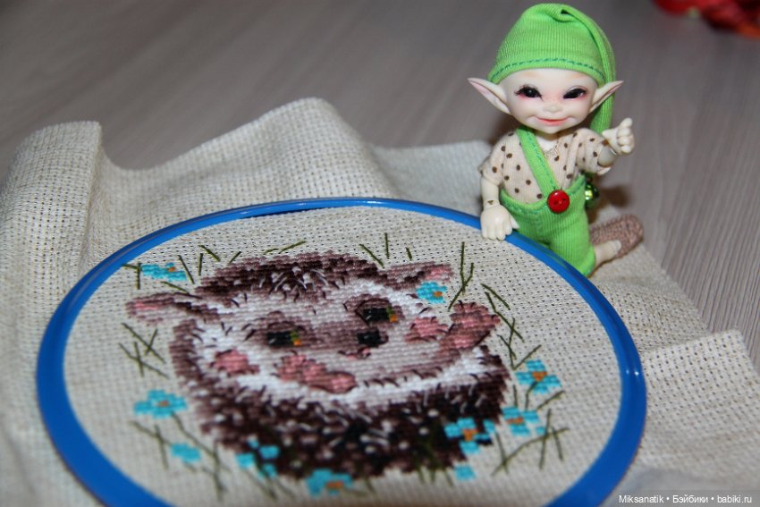 Мои маленькие помощники — Наши хобби и творчество: вышивка