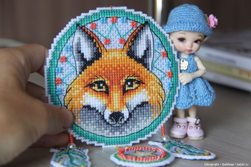 Мои маленькие помощники — Наши хобби и творчество: вышивка (фото 5)