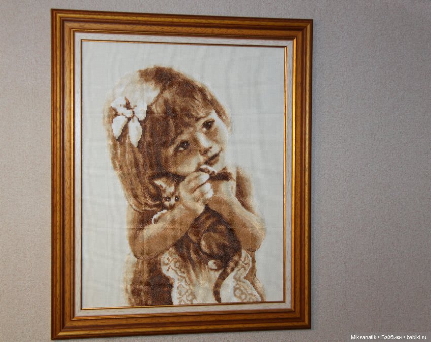 Мои маленькие помощники — Наши хобби и творчество: вышивка (фото 10)