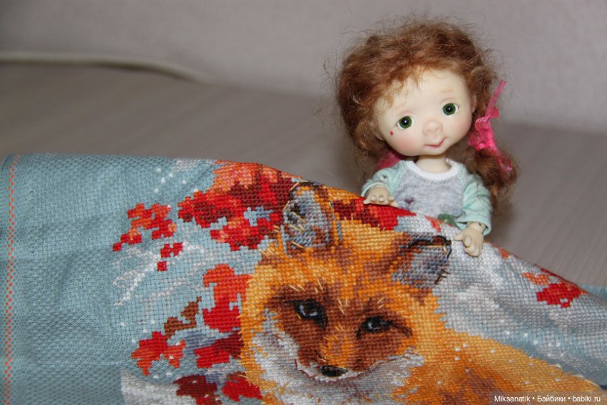 Мои маленькие помощники — Наши хобби и творчество: вышивка (фото 3)