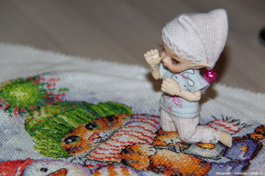 Мои маленькие помощники — Наши хобби и творчество: вышивка