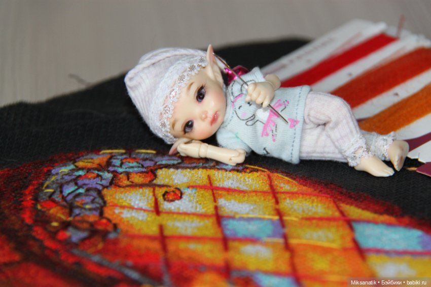 Мои маленькие помощники — Наши хобби и творчество: вышивка