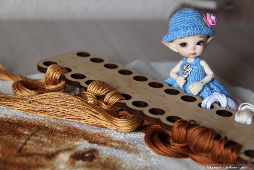 Мои маленькие помощники — Наши хобби и творчество: вышивка (фото 8)