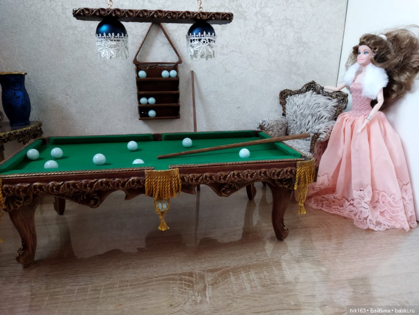 Магия бильярда — Авторские игрушки из дерева: резьба (фото 2)