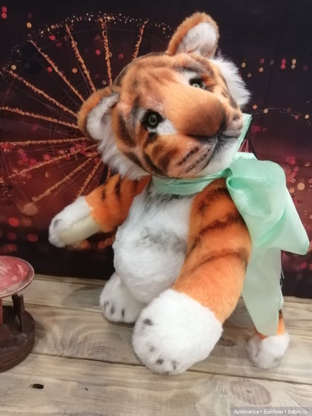 Harold- ручной тигр — Авторские мишки Тедди и друзья: фото (фото 7)