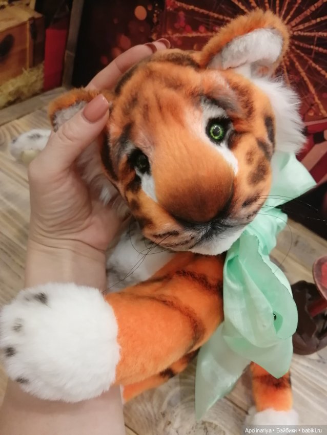 Harold- ручной тигр — Авторские мишки Тедди и друзья: фото (фото 9)
