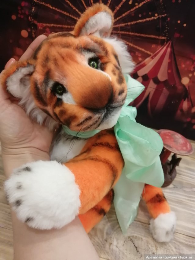 Harold- ручной тигр — Авторские мишки Тедди и друзья: фото (фото 8)