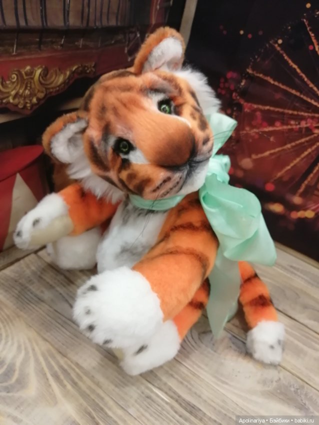 Harold- ручной тигр — Авторские мишки Тедди и друзья: фото (фото 10)