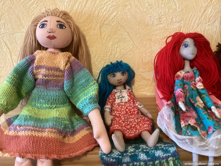Коллекция рукодельных кукол (фото 2)