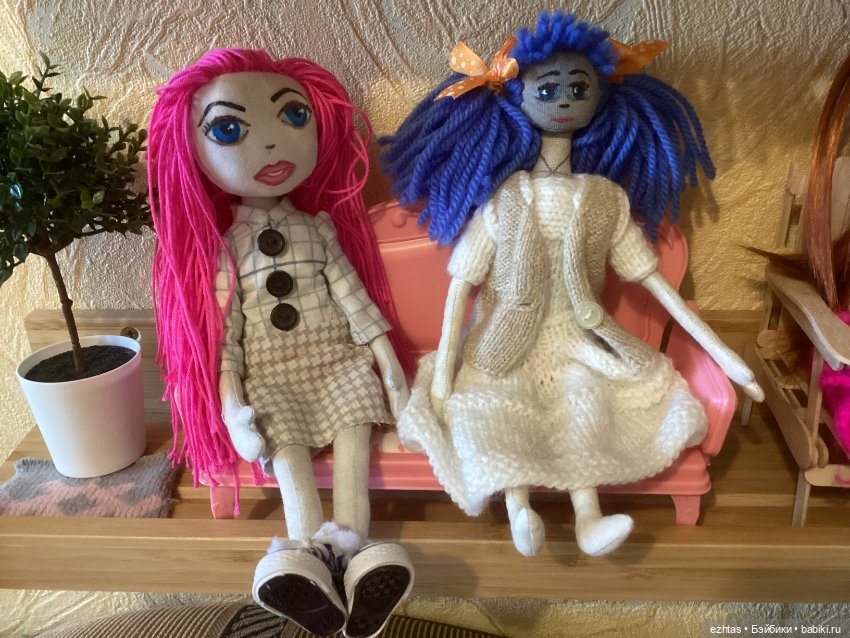 Коллекция рукодельных кукол (фото 7)